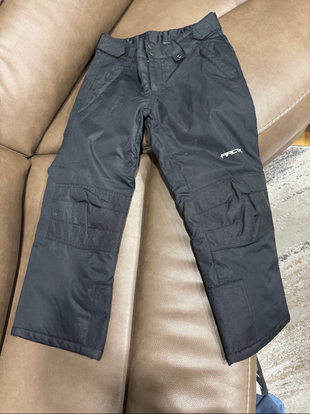Arctix Kids Black Cargo Snow Pants